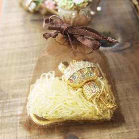 カエルのキーホルダー