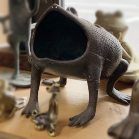 カエルのアニマルポット